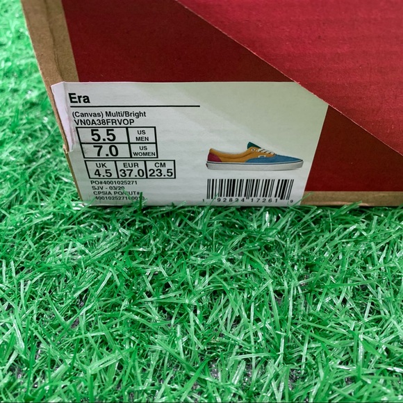 Vans Era Canvas Multi Color - Picture 8 of 8